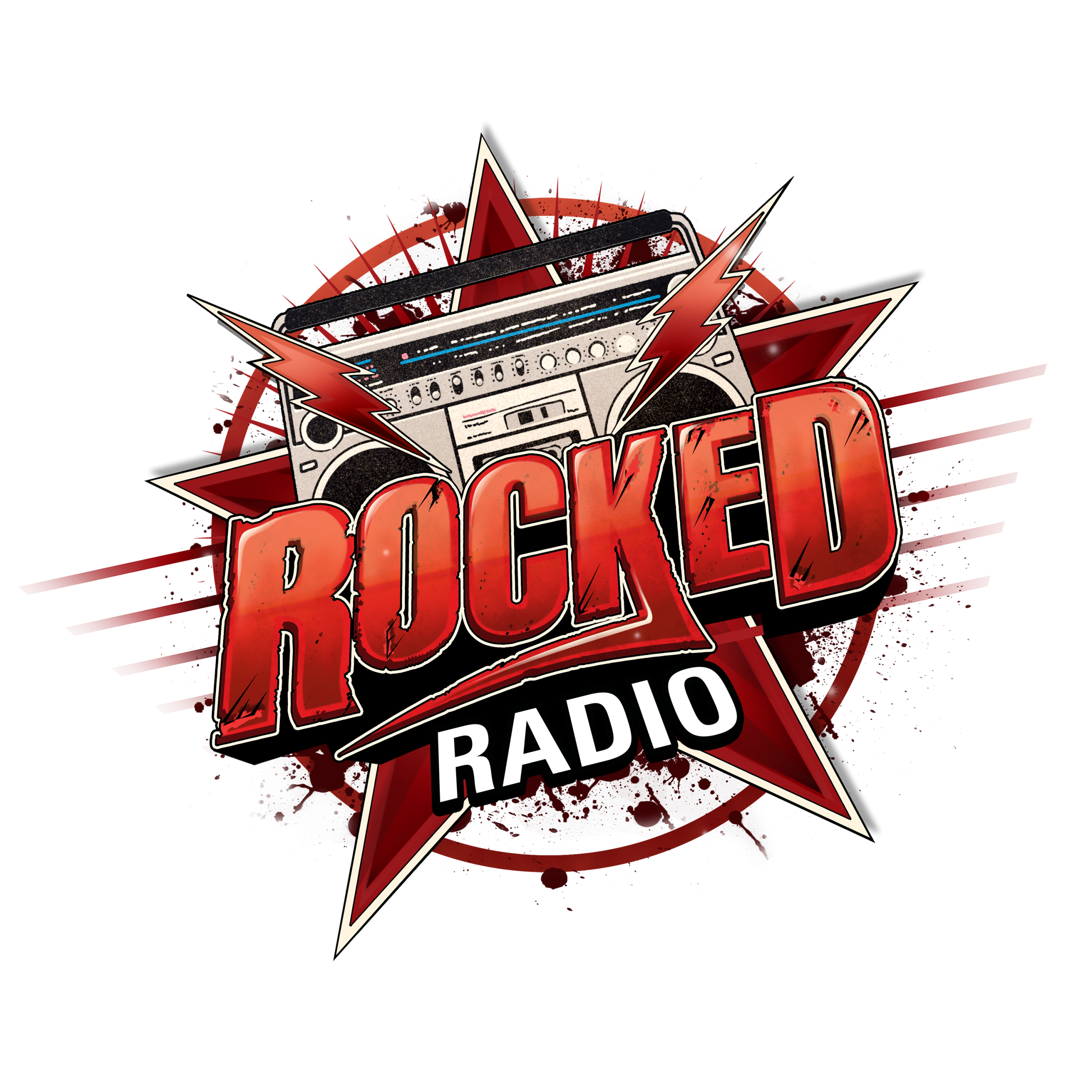 rocked.nret logo with radio